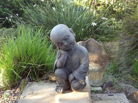 Contemplative Buddha Statue
